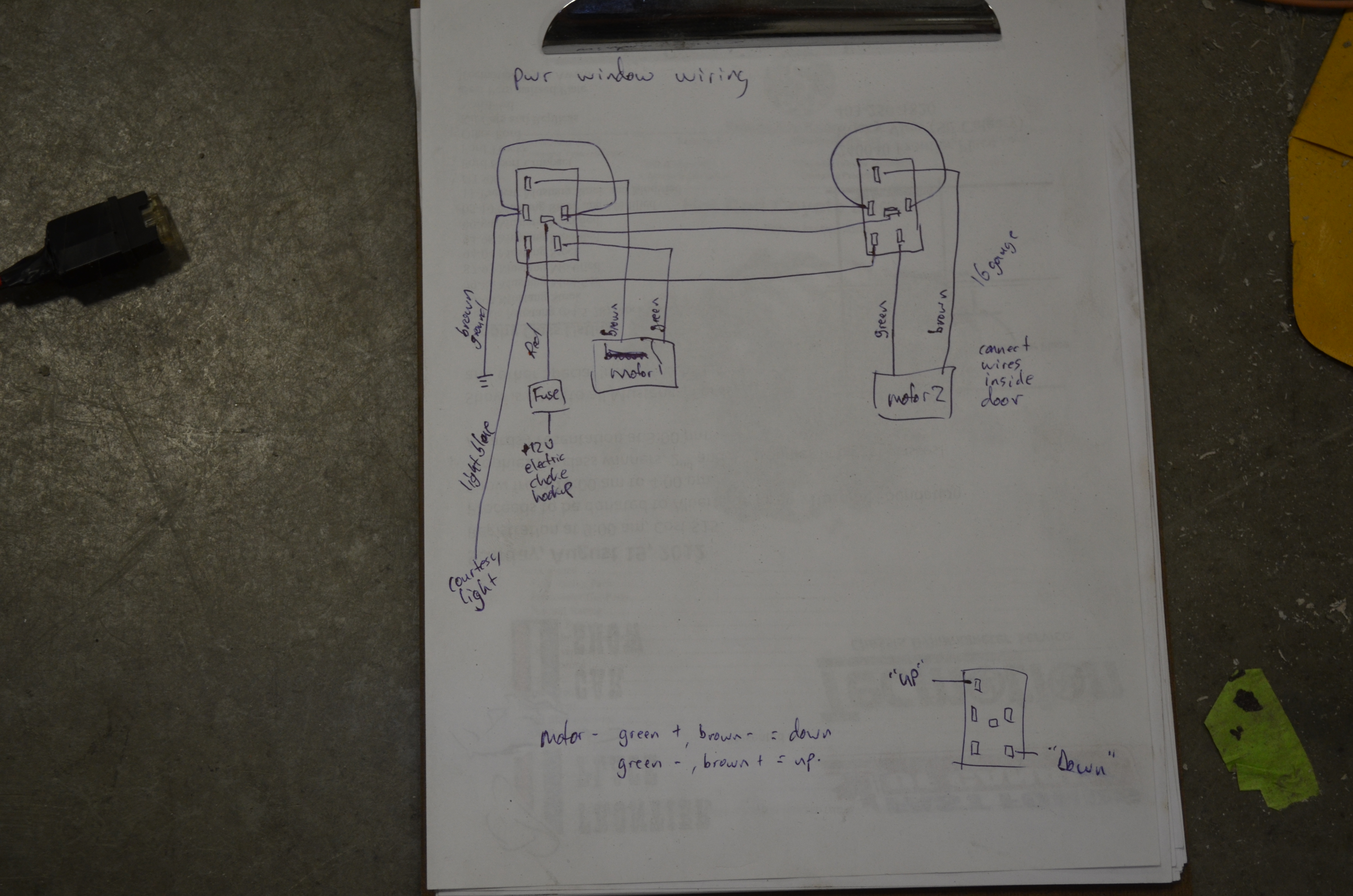 Power Window Wiring | Factory Five Racing Forum
